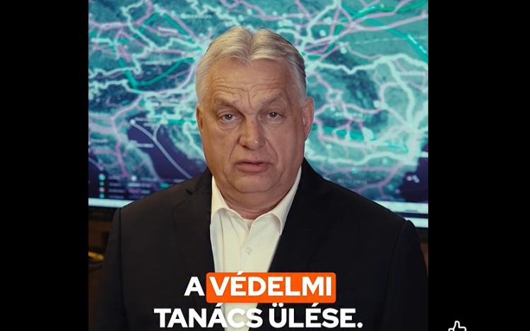 Orbán Viktor rendkívüli védelmi tanácsot hívott össze