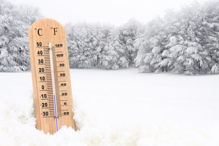 Mínusz kilenc fokot mértek szombat reggel Csíkszeredában