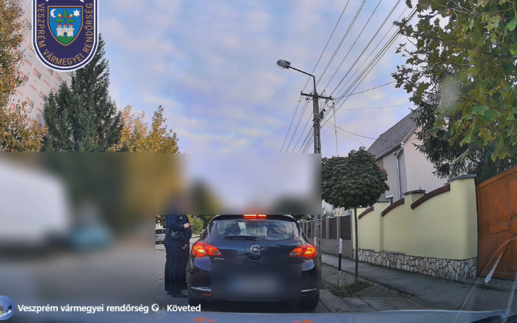Nem volt bekötve, megállították, kiderült, hogy ivott is - Videó