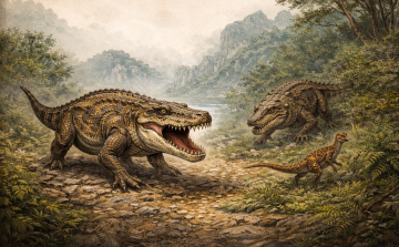 80 millió éve krokodilok vadásztak a Bakonyban