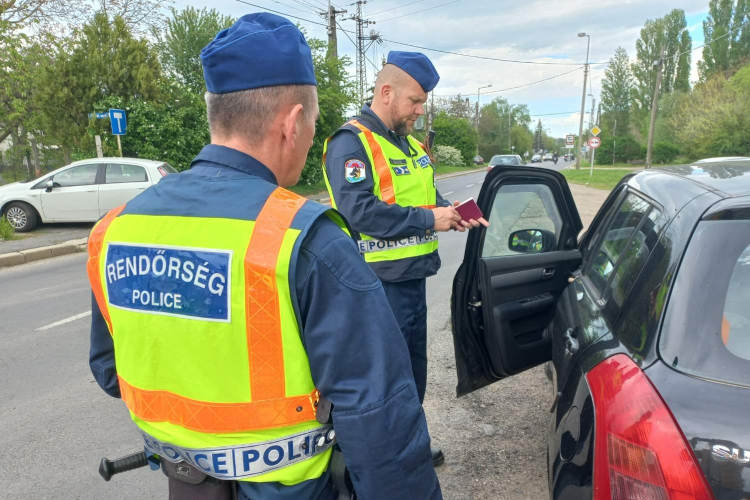 42 személyt szankcionáltak a pápai és az ajkai rendőrök az elmúlt napokban lezajlott akció során