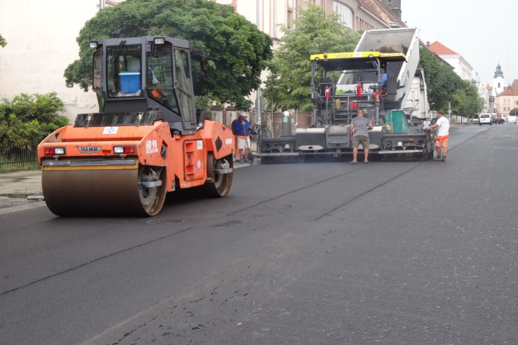 Hamarosan megszűnik az útzár a Jókai utca felső szakaszán
