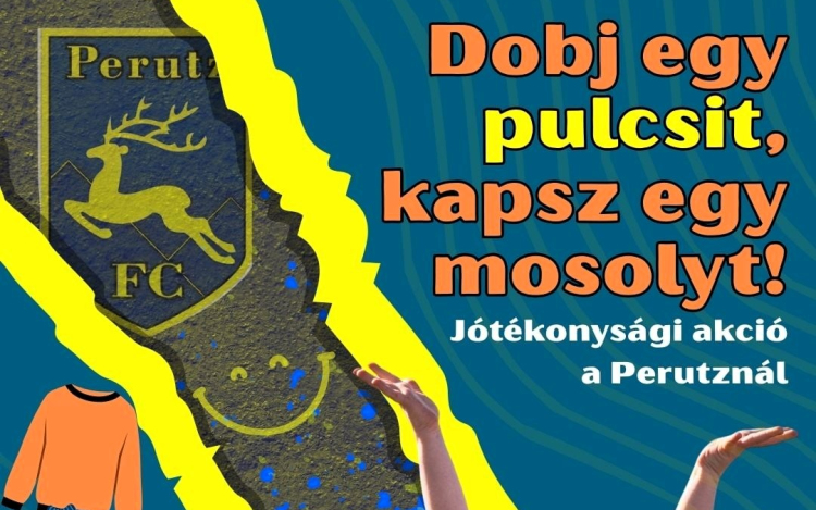 Több kilónyi felajánlás érkezett – folytatódik a Frutti Drink-Perutz FC Pápa