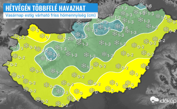 Hétvégén ismét havazhat