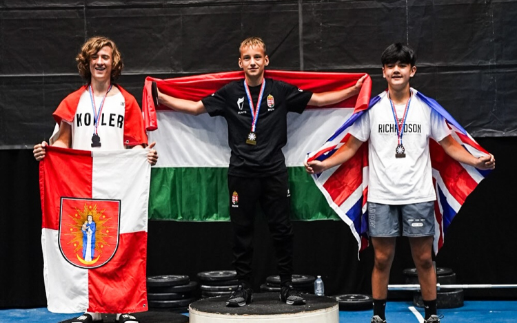 Európa csúcsán a pápai Wölfinger Ákos