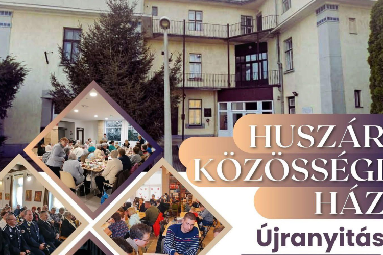 Szombaton újra megnyitja kapuit a Huszár Közösségi Ház
