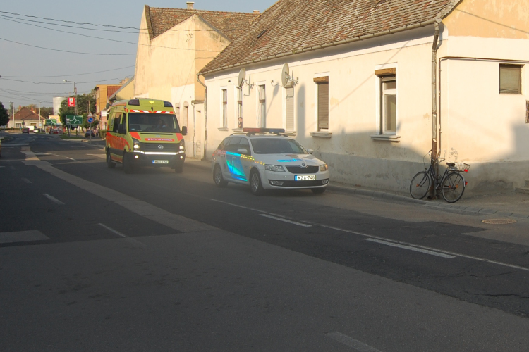 Lezárt nyomozás: Egy személygépkocsi kerékpárral ütközött