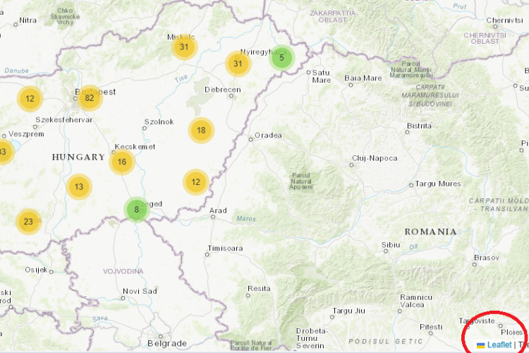 Ukrán cég is részt vett az egyik kormányzati oldal fejlesztésében