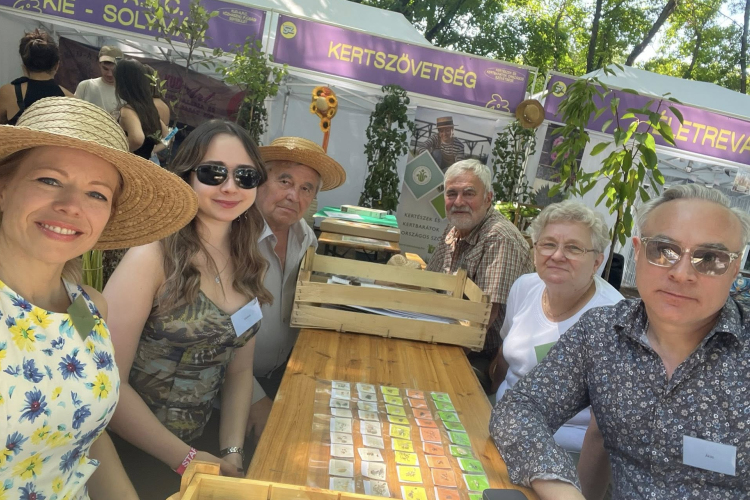 A Sziget Fesztiválon járt a Tapolcafői Kertbarátkör