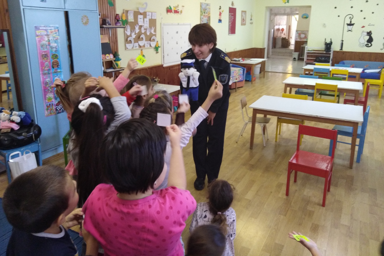 Ovi-Zsaru foglalkozás a mihályházi óvodában