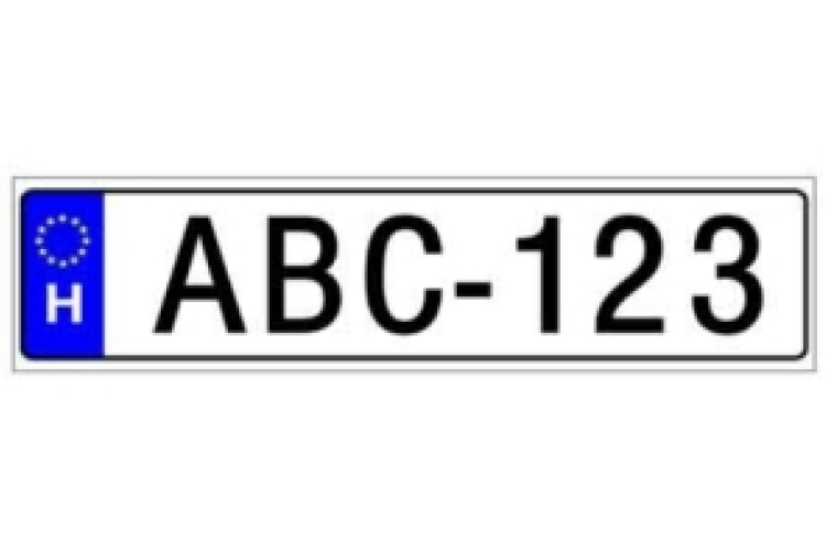 Jogosulatlan rendszám használat