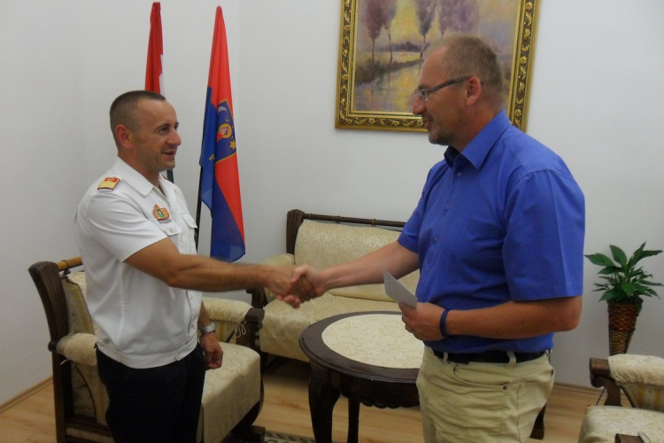 Országos elismerést kapott a pápai tűzoltóparancsnok