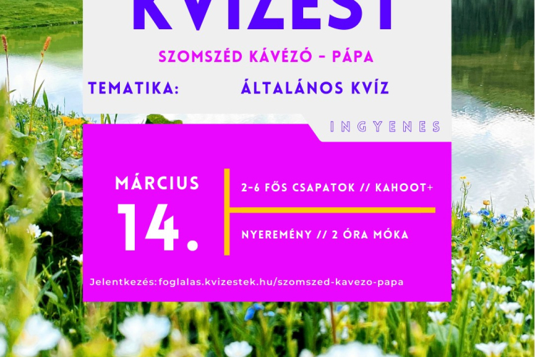 Általános Kvízest a Szomszédban