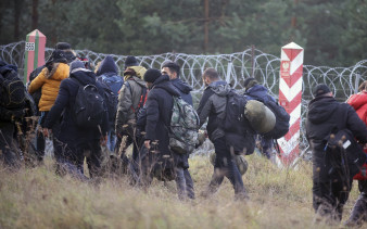 Lengyel migránsválság - A lengyel hatóságok szerint a migránsok elhagyják a kuznicai határátkelő környékét