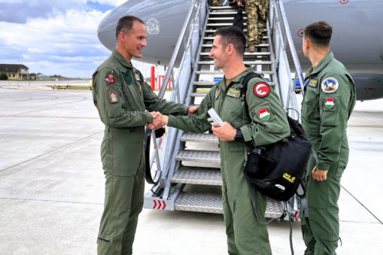 Pápai katonák is részt vesznek a baltikum légterének védelmében